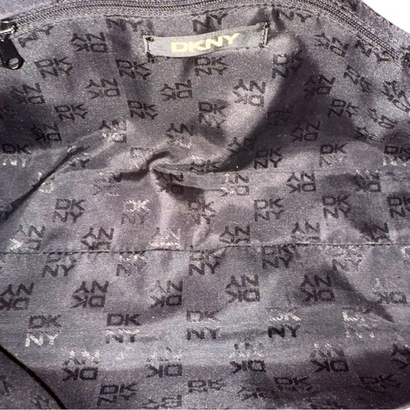 Vintage DKNY Red Leather Monogram Shoulder Bag – Y2K Vibes - Picture 8 of 14